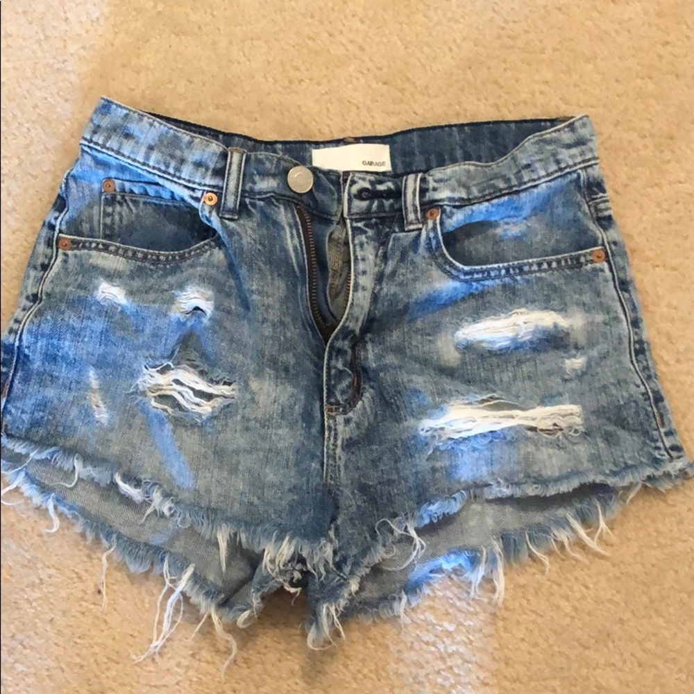 Jean shorts